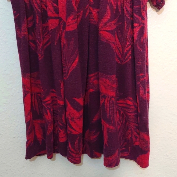 VERY USED LUCKY BRAND FLORAL SHORT SLEEVE PINK AND PURPLE SIZE 2X - Picture 7 of 16